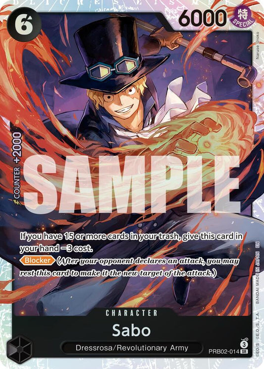 Sabo - PRB02-014 PRB02-014 Super Rare Premium Booster -The Best- Vol. 2 NM