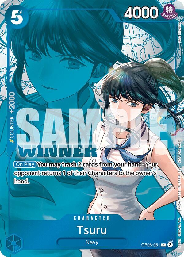 Tsuru (Winner Pack 2025 Vol. 4) OP06-051 One Piece Promotion Cards One Piece NM