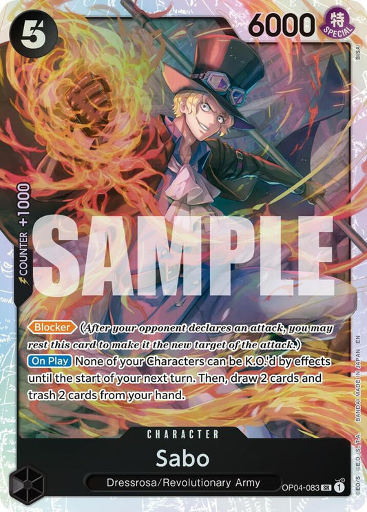 Sabo - OP04-083 (Reprint) OP04-083 Premium Booster -The Best- Vol. 2 NM
