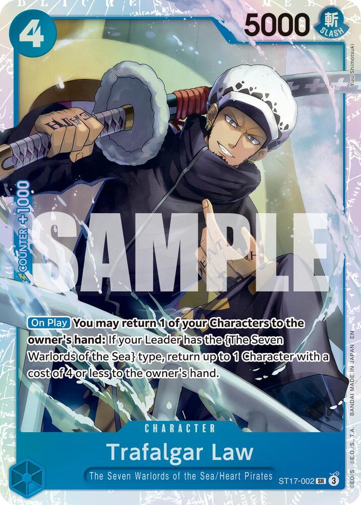 Trafalgar Law - ST17-002 (Reprint) ST17-002 Premium Booster -The Best- Vol. 2 NM