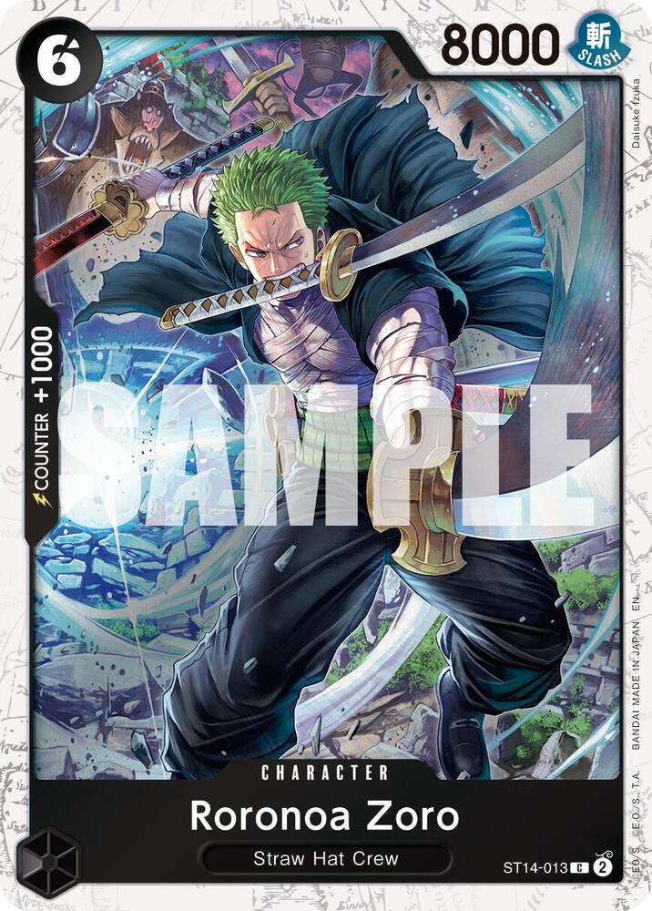 Roronoa Zoro DON Card PRB-01 [Foil] - THE BEST Set, Japanese One Piece CCG - Near Mint 3 thumbnail image