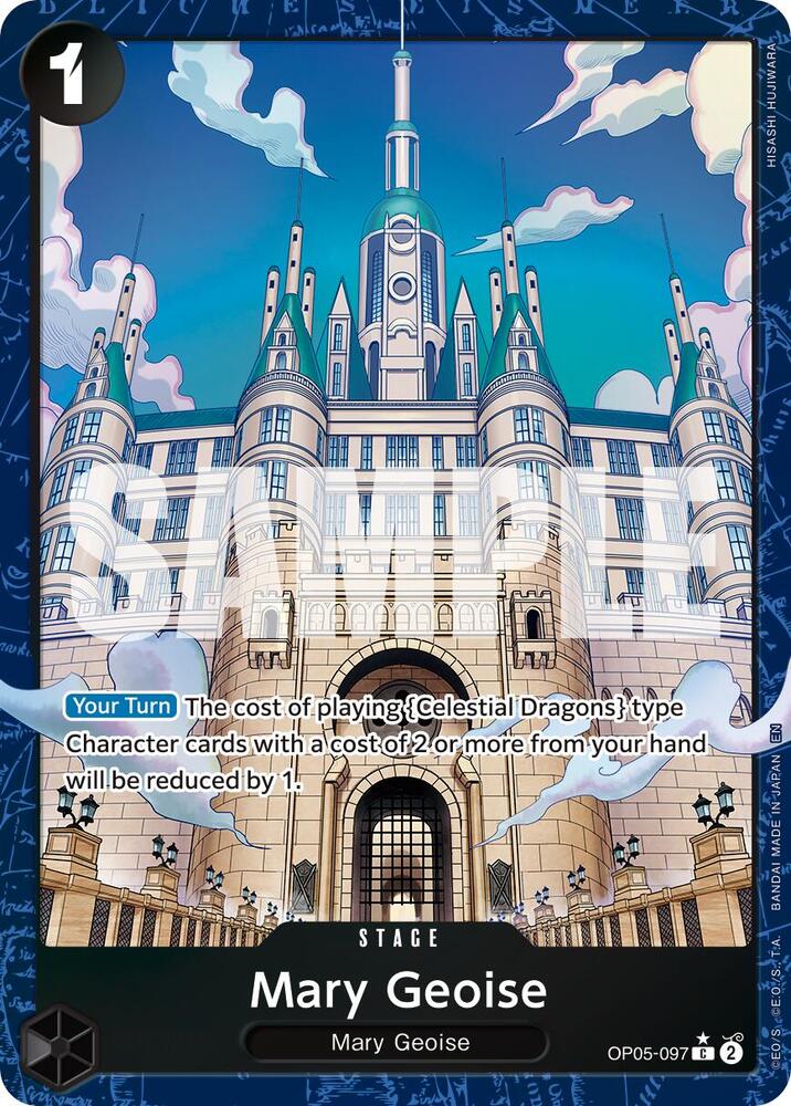 Mary Geoise (Alternate Art) OP05-097 Common Premium Booster -The Best- Vol. 2 NM