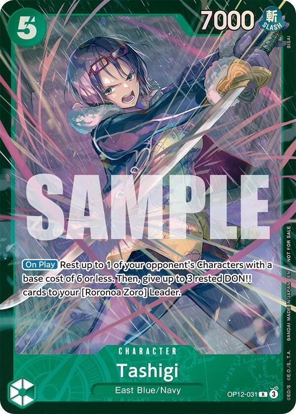 Tashigi (Store Treasure Cup 2025) OP12-031 One Piece Promotion Cards One Piece NM