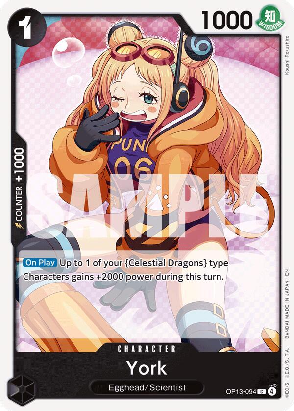 York OP13-094 Common Carrying On His Will NM