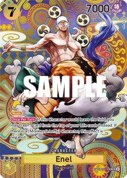 Enel OP05-100 SP Awakening Of The New Era One Piece Card