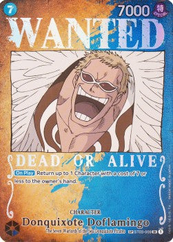 Donquixote Doflamingo ST03-009 Wanted SP Pillars Of Strength One Piece