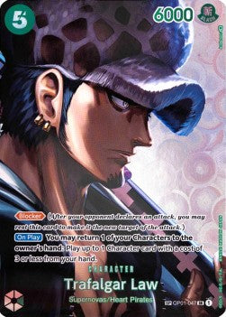 Trafalgar Law OP01-047 SP Kingdoms Of Intrigue One Piece Card