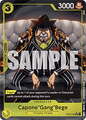 Capone Gang Bege OP04-100 Parallel R The Best One Piece Card