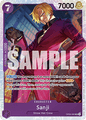 Sanji OP09-065 SR Emperors In The New World One Piece Card