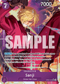 Sanji OP09-065 Parallel SR Emperors In The New World One Piece Card