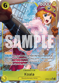 Koala OP09-103 Parallel SR Emperors In The New World One Piece Card