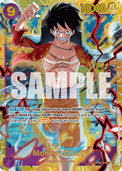 Monkey D Luffy OP09-119 SEC Emperors In The New World One Piece Card