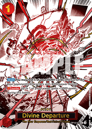 Divine Departure (Parallel) OP10-019 Rare Royal Blood NM - Grand Line Collectibles