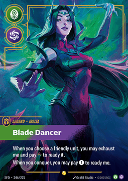 Irelia, Blade Dancer SFD-246 Overnumbered Spiritforged NM - Grand Line Collectibles