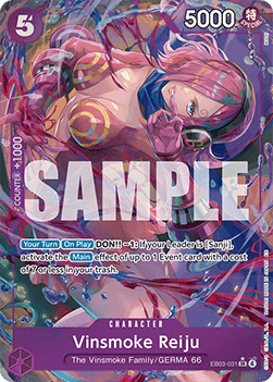 Vinsmoke Reiju EB03-031 (Alternate Art) SR Heroines Edition One Piece NM - Grand Line Collectibles