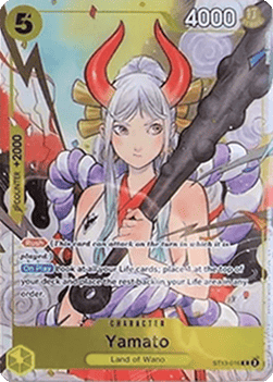 Yamato (Dash Pack Non Textured) ST13-016 One Piece Promotion Cards One Piece NM - Grand Line Collectibles