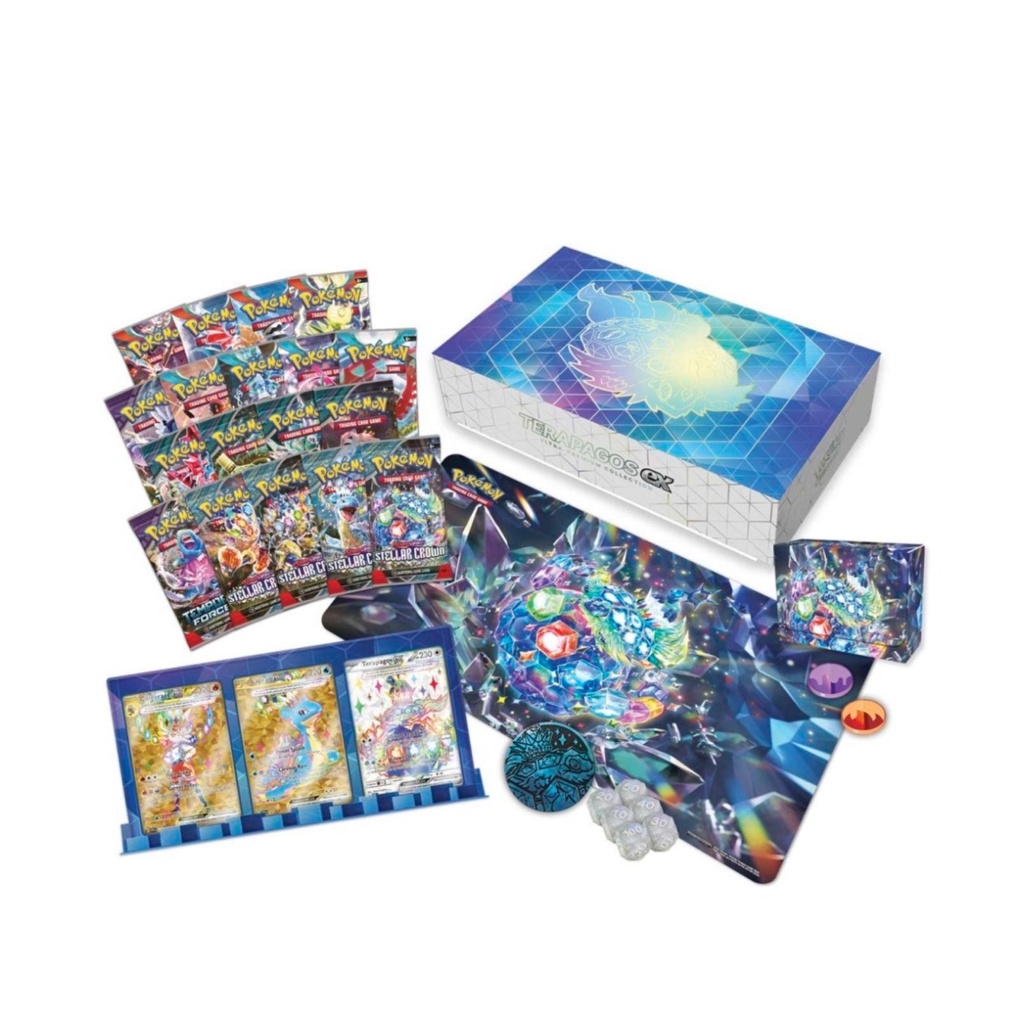 Pokemon Terapagos ex Ultra Premium Collection