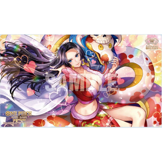 One Piece Card Game Chinese 2nd Anniversary Playmat - Boa Hancock - Grand Line Collectibles