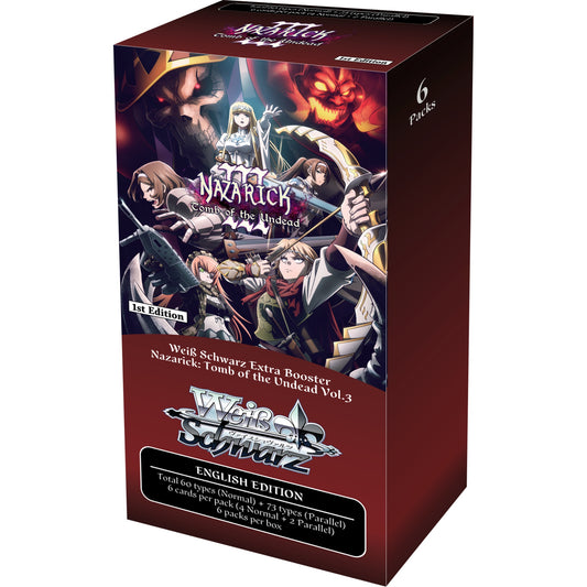 Weiss Schwarz - Tomb of The Undead Extra Booster Vol.3 - SIGN UP FOR PRE ORDER NOTIFICATIONS - Grand Line Collectibles