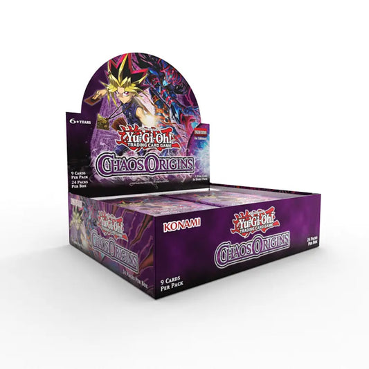 Yu-Gi-Oh! Chaos Origins Sealed Booster Box - SIGN UP FOR PRE ORDER NOTIFICATIONS