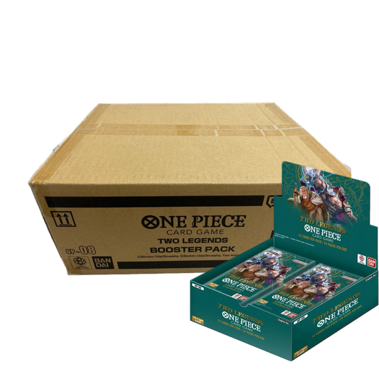 One Piece OP-08 Two Legends Sealed Case (12 Booster Boxes)