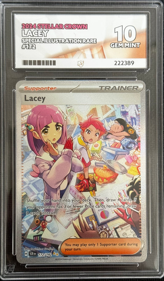 Lacey 172/142 Special Illustration Rare Stellar Crown ACE 10