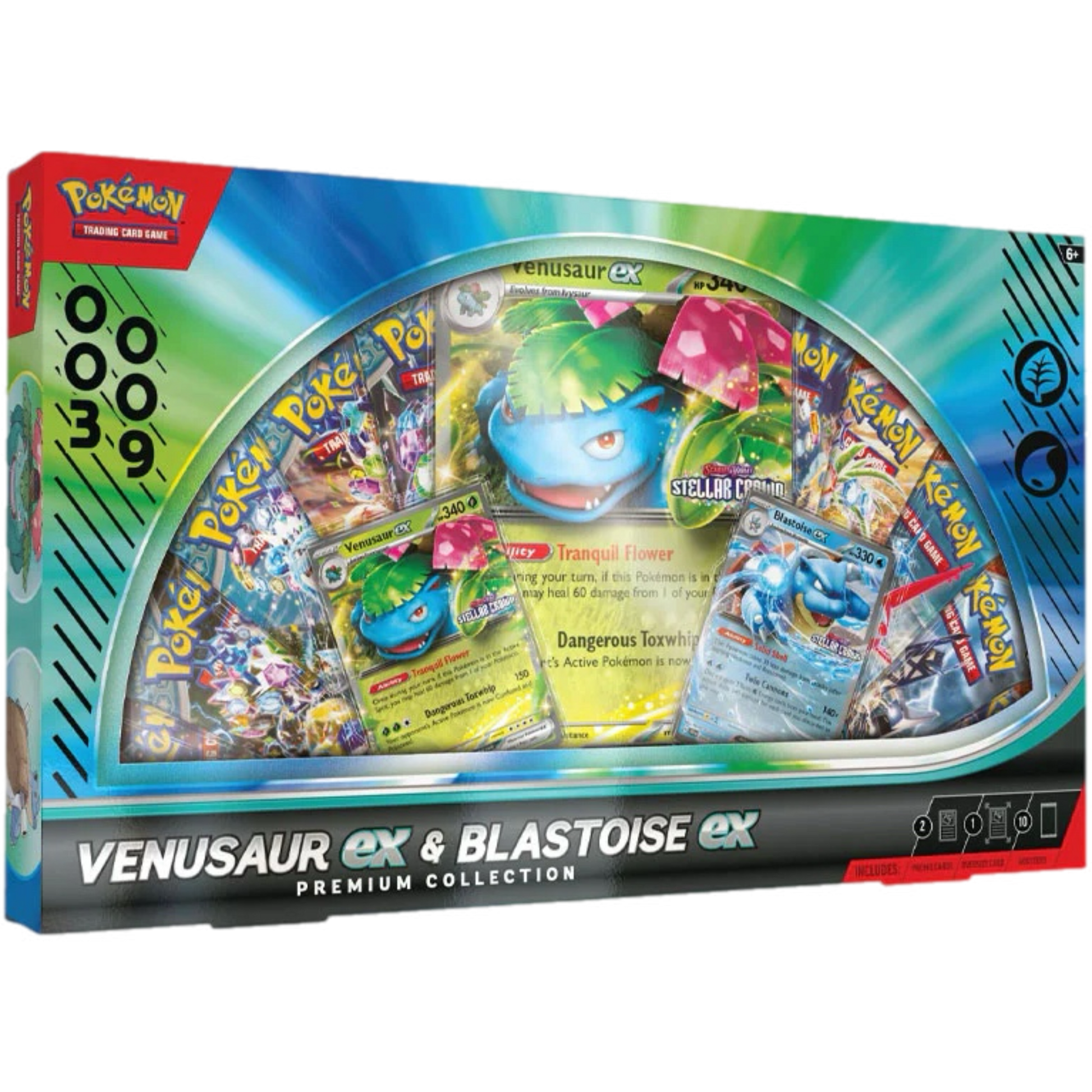 Pokemon Venusaur & Blastoise ex Premium Collection - Grand Line Collectibles