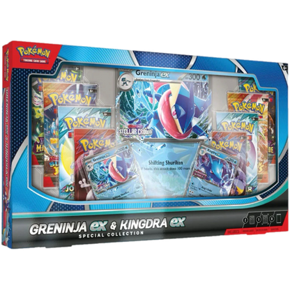 Pokemon Greninja ex & Kingdra ex Special Collection - Grand Line Collectibles