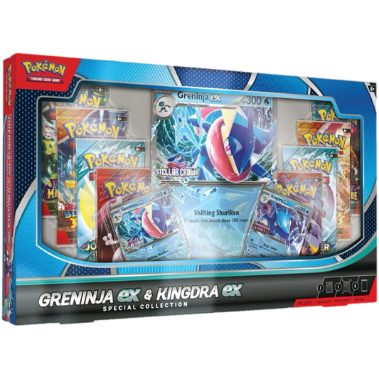 Pokemon Greninja ex & Kingdra ex Special Collection - Grand Line Collectibles