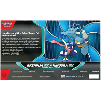 Pokemon Greninja ex & Kingdra ex Special Collection - Grand Line Collectibles
