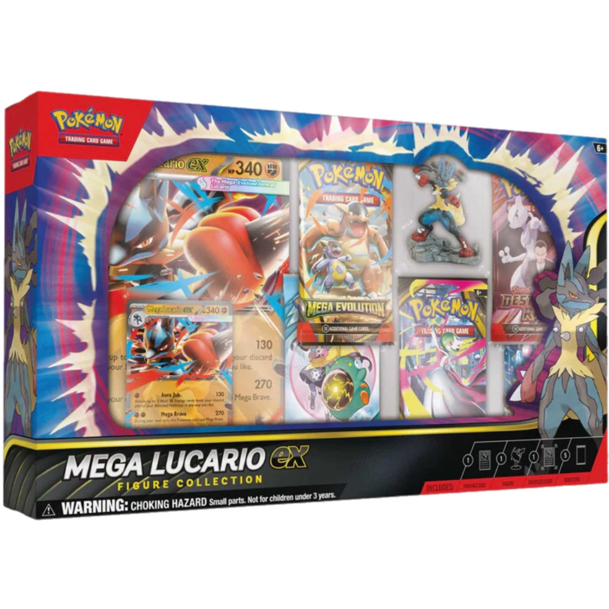 Pokemon Mega Lucario ex Figure Collection - Grand Line Collectibles