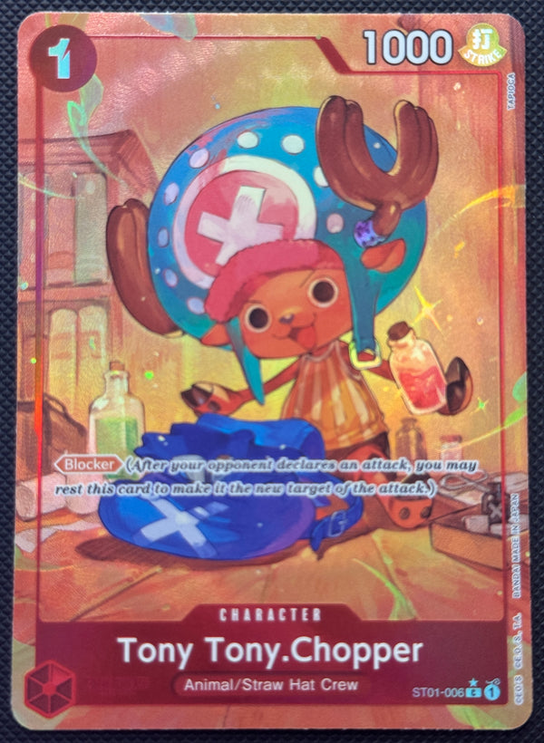 Tony Tony Chopper ST01-006 Parallel C The Best One Piece Card – Grand ...