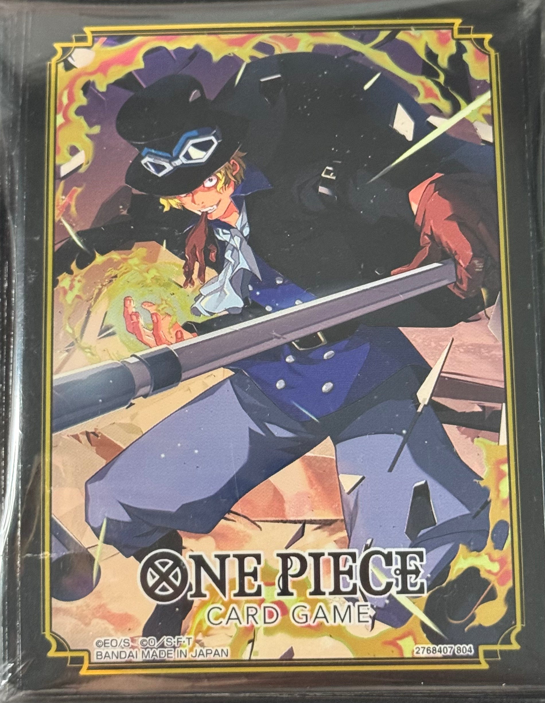 One Piece Card Game Official Sleeve Bandai TCG+ Stores Limited Edition Vol.2 - Sabo - Grand Line Collectibles