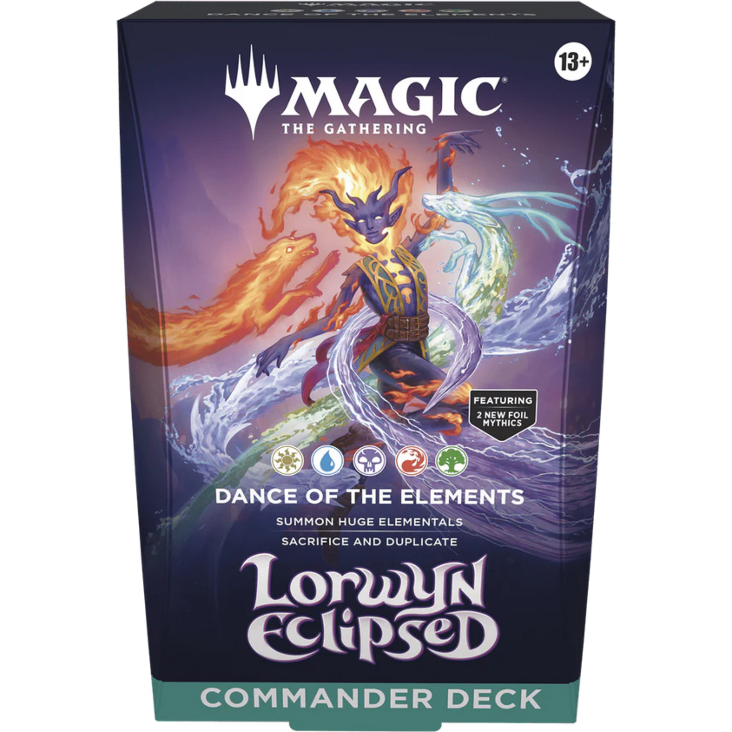 *PRE ORDER NOTIFICATION SIGN UP* Magic: The Gathering: Lorwyn Eclipsed Commander Deck - Dance of the Elements - Grand Line Collectibles