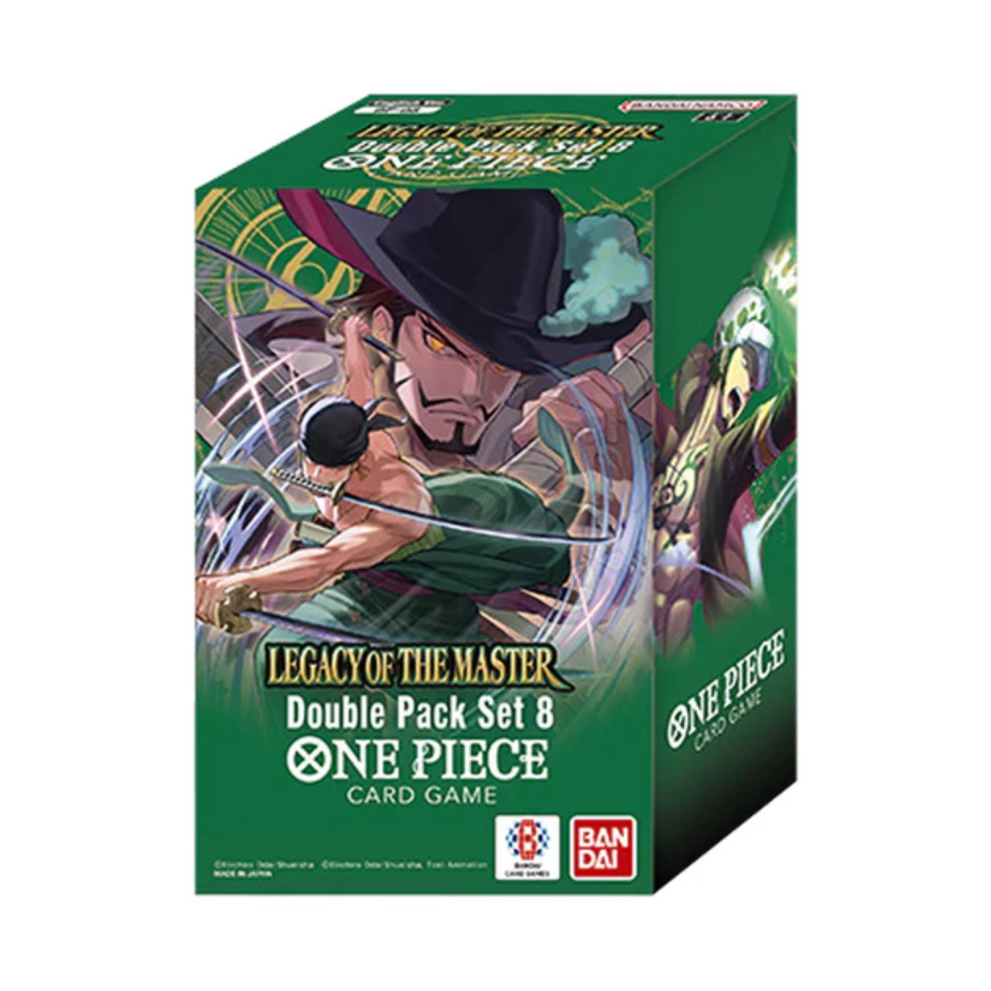 One Piece OP12 Legacy Of The Master Double Pack DP-08 Sealed CDU (8 Individual Double Packs) - Grand Line Collectibles