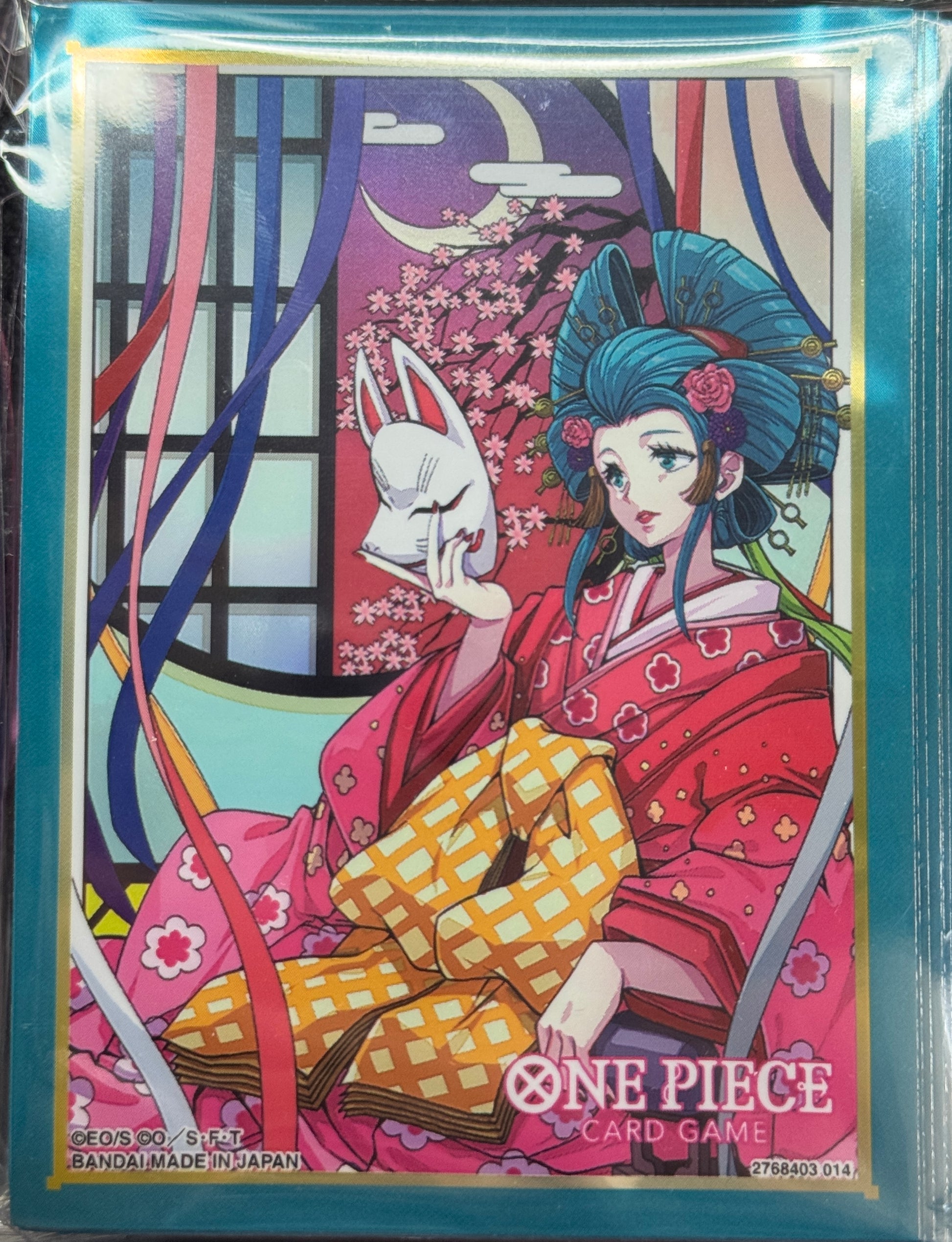 One Piece Card Game Official Sleeve Bandai  Vol.10 - Kouzuki Hiyori - Grand Line Collectibles