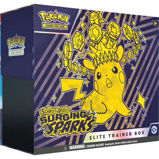 Pokemon Scarlet & Violet Surging Sparks Elite Trainer Box - Grand Line Collectibles