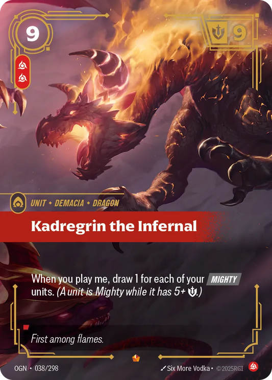 Kadregrin the Infernal OGN-038 Epic Origin NM