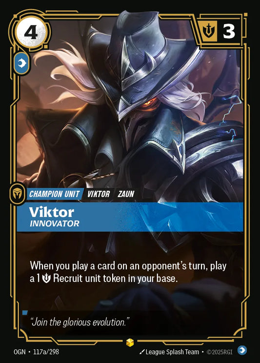 Viktor Innovator OGN-117A Overnumbered Origin NM