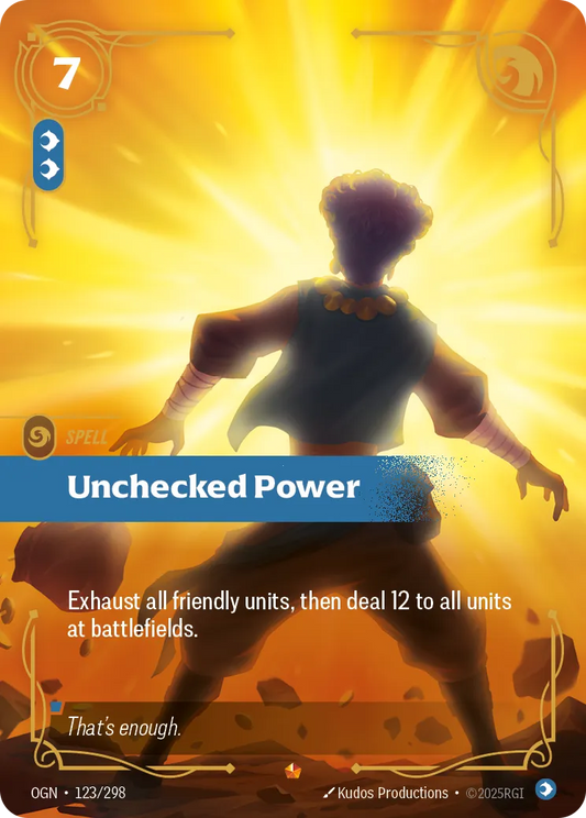 Unchecked Power OGN-123 Epic Origin NM