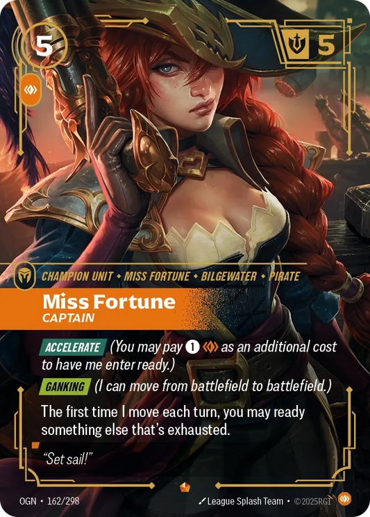 Miss Fortune Captain OGN-162 Epic Origin NM
