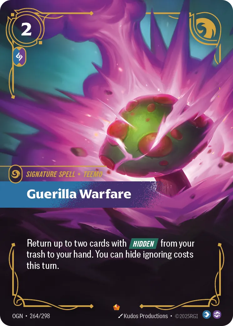 Guerilla Warfare OGN-264 Epic Origin NM