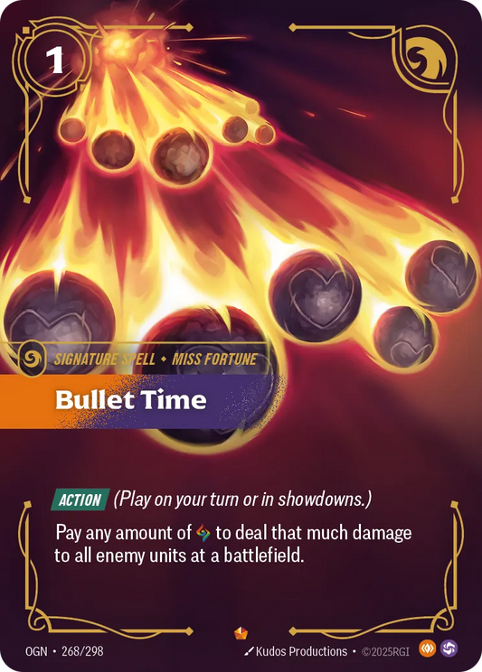 Bullet Time OGN-268 Epic Origin NM