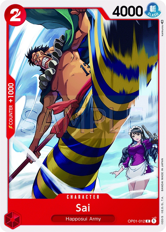 Sai OP01-012 C Romance Dawn One Piece Card