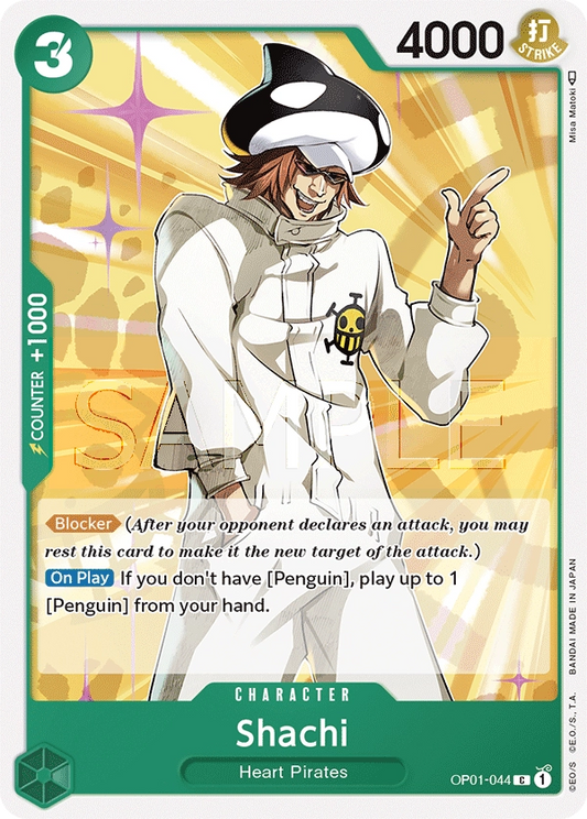 Shachi OP01-044 C Romance Dawn One Piece Card