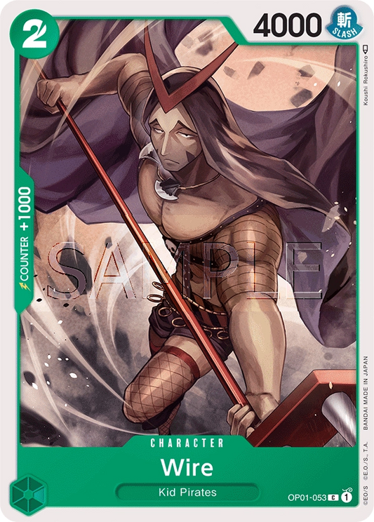 Wire OP01-053 C Romance Dawn One Piece Card