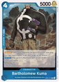 Bartholomew Kuma OP01-074 R Romance Dawn One Piece Card