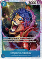 Emporio Ivankov OP02-051 SR Paramount War One Piece Card