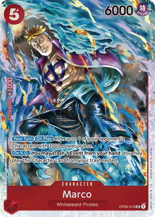 Marco OP03-013 SR Pillars Of Strength One Piece Card