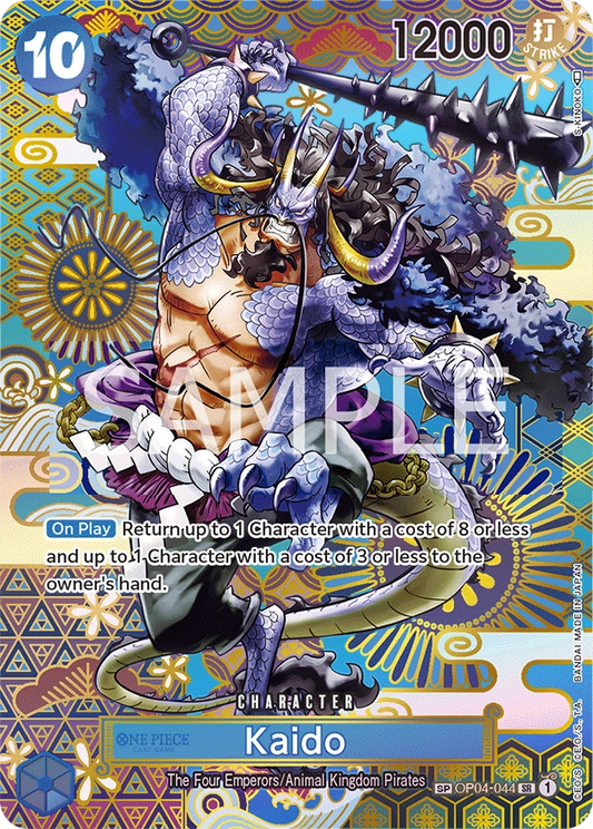 Kaido OP04-044 SP Awakening Of The New Era One Piece Card